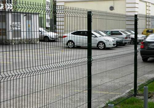 Ограждение парковки офиса, производства в Новочебоксарске
