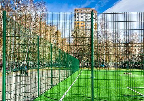 2Д забор для футбольной площадки в Новочебоксарске